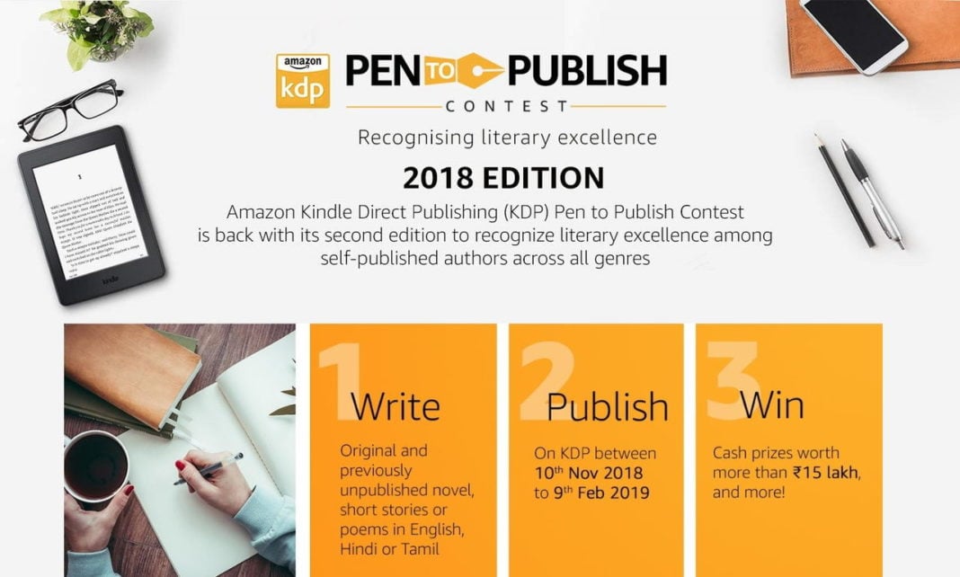 Amazon Kindle Direct Publishing (KDP) Pen To Publish Contest Is Back ...