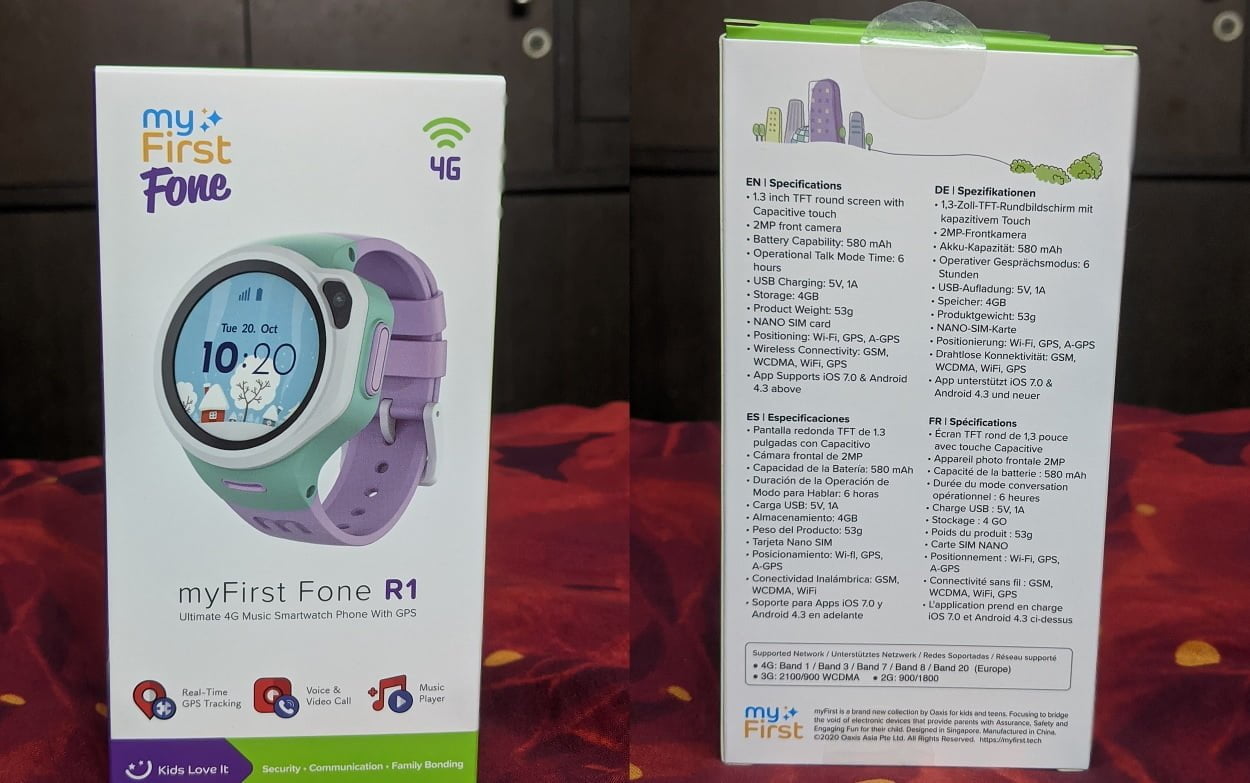 myFirst Fone R1 Review: A Cool Smartwatch for Ensuring Kid's Safety